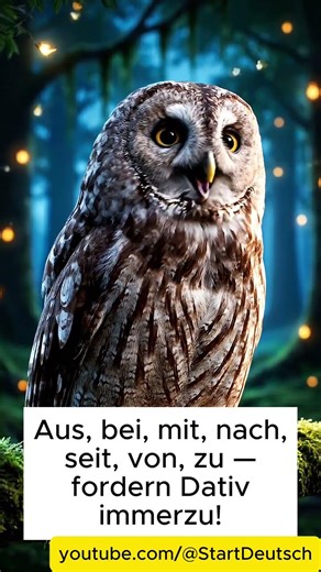 Präpositionen mit Dativ