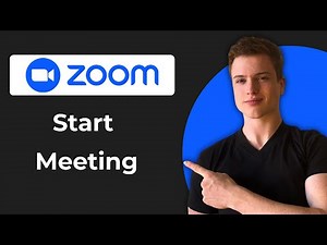 How To Start A Zoom Meeting (Full Guide)