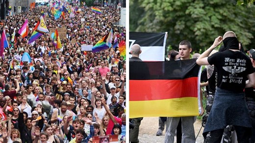 Hunderttausende Menschen beim Berliner CSD – Festnahmen vor rechtsextremer Gegendemo