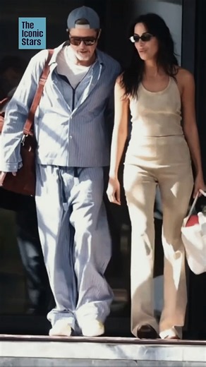 Brad Pitt with His Girlfriend On A Lovely Outing ❤️ #bradpitt #inesderamon
