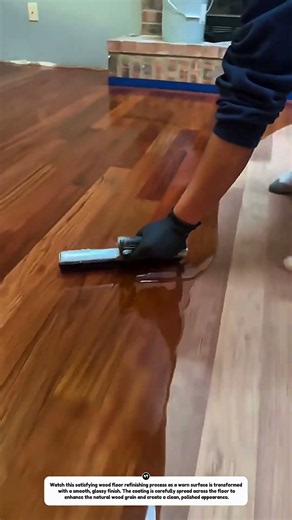 Satisfying Wood Floor Refinishing Process | Amazing Before & After Finish