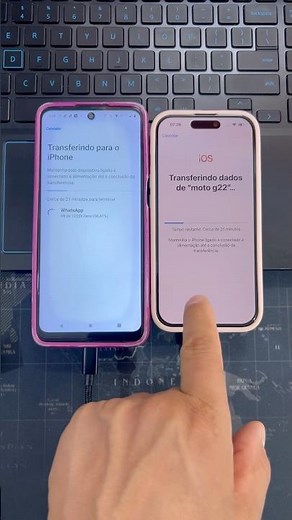 Migrating Android to iPhone via USB C cable