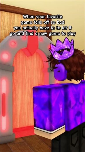 When your favorite game gets so bad you have to find a new game #roblox #shorts #memes