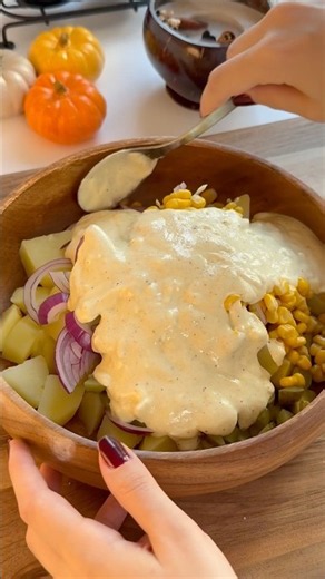 Creamy Mustard Potato Salad 🥔 | Recipe