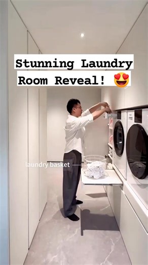 😍 Stunning Laundry Room Reveal! 🧺 Tour this modern setup ✨ Share if you love home upgrades! 👉 Follow for more design ideas! #LaundryRoomInspo #HomeDesign2025 #InteriorTrends #ReelsViral #HomeMakeover #TrendingNow | Aluminium Glass Design