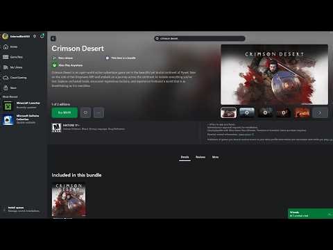 Fix Crimson Desert Not Launching From Xbox App/Microsoft Store On PC
