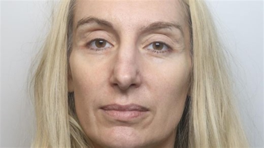 Footage shows the moment 'devious' romance fraudster caught 