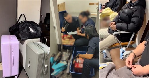 3 Chinese passengers caught red-handed at Changi T1 green channel; over 300 cartons of duty-unpaid cigarettes seized