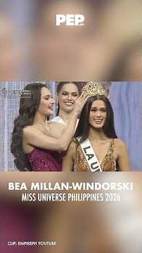 Bea Millan-Windorski is Miss Universe Philippines 2026 | PEP Coverage