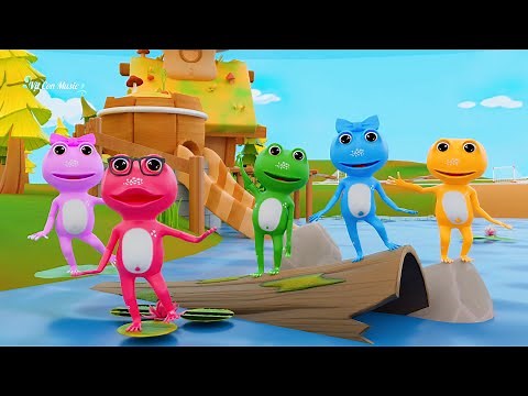 Con Ếch - Chú ếch Xanh - Nhạc Thiếu Nhi - Hoạt Hình Chú ếch Con
