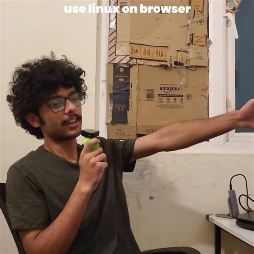 use linux on browser