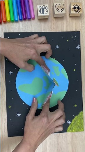 🔥 3D Model of the Earth's Layers 🌍 | School Craft with FREE Printable PDF