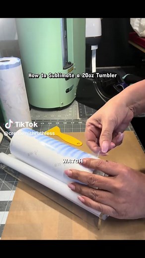 20oz Sublimation Tumbler Tutorial: Step by Step Guide