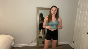 Watch Seamless Scrunch Intensify Sport Exercise Fitness Shorts on Amazon Live