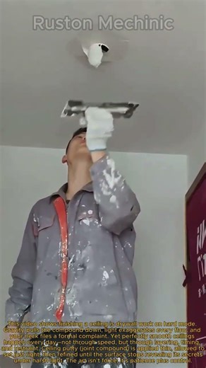 Drywall Finishing Secrets How to Get a Perfectly Smooth Ceiling: Mastering the Difficult Art