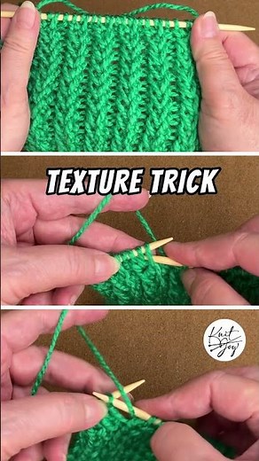 Easy 2-row repeat… with a twist #beginnerstitch #275