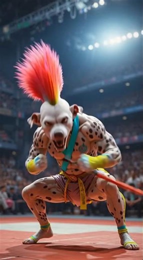 This Hyena's Martial Arts Skills Are INSANE #minecraft #animation