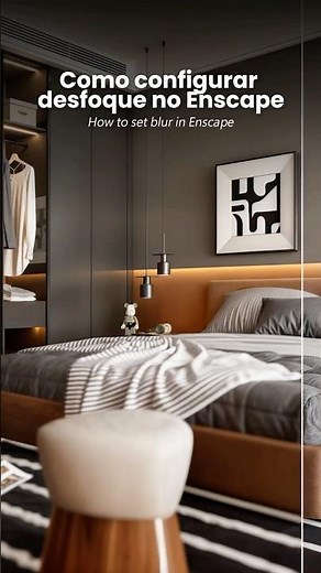 Aprenda nesse tutorial como configurar desfoque no Enscape de forma fácil e rápida