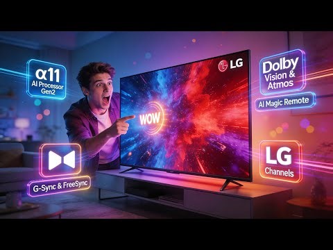 LG OLED TV 2025 Features Explained | α11 AI Processor, Dolby Vision & Atmos, AI Magic Remote
