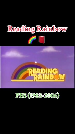 Reading Rainbow (1983-2006) #pbskids #readingrainbow #80skid #90skids