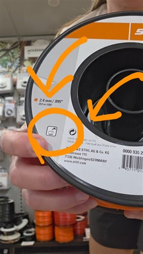 Ever noticed your trimmer line snapping or going brittle? 🧵 That’s because it dries out over time! Soaking it in water helps rehydrate the nylon and keeps it flexible, strong, and less likely to break 💦 #StihlTips #TrimmerLine #GardenHacks #diylawncare | Penrith Stihl Shop