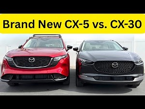 2026 Mazda CX-5 vs. 2026 Mazda CX-30 | Honest Side by Side Review