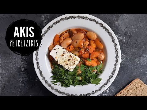 Greek Baked Giant Beans – Gigantes | Akis Petretzikis