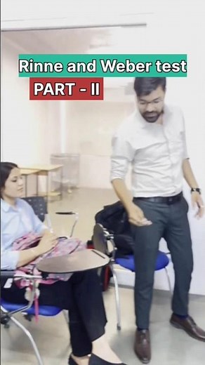 Rinne's Test hearing loss examination conductive hearing loss