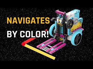 May the Code Be With You! 🤖✨ | LEGO SPIKE Prime Robot Solves a Colorful Maze
