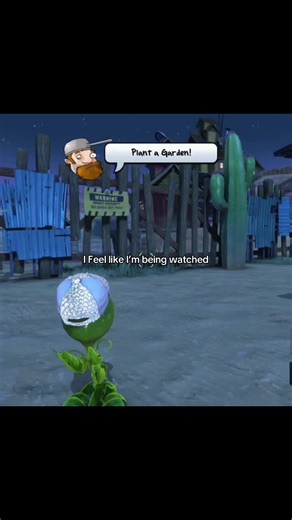 Plants vs Zombies: A Unique Feeling of Being Watched