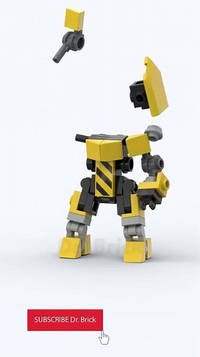 LEGO Thunder Breaker Mech Building Animation #shorts