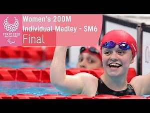 Women's 200M Individual Medley - SM6 | Final | Swimming | Tokyo 2020 Paralympic Games
