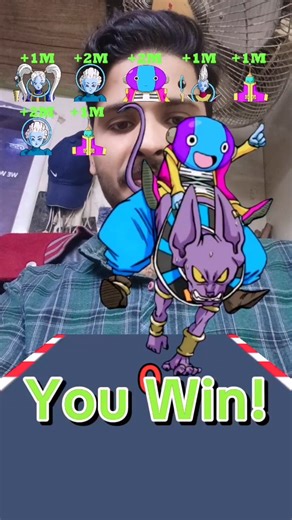 Goku vs Beerus 🤯 #dragonballsuper #shortsfeed #goku #dragonball