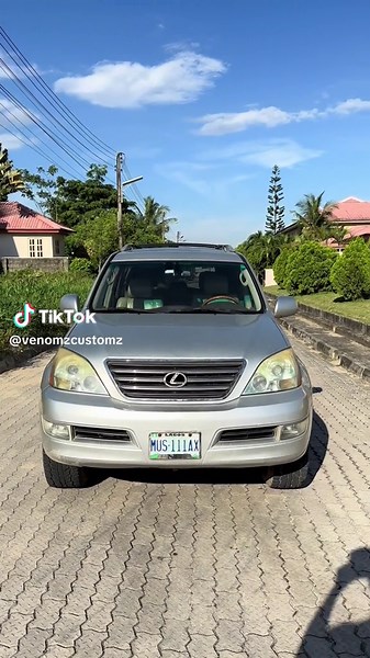 2004 Lexus GX470 here for 2020 Lexus Gx-facelift, complete interior upholstery, android navigation screen, change of color, steering wheel replacement, and more. Stay tuned💯 #lexus #lexusgx470 #toyota #customized #upgrad #facelift #venomzcustomz #fromscratch #explorepage #viralvideos #viral #viralpost #beautifull #black #white #tiktok #lagos #nigeria #v8 #v8power #naturallyaspirated #custom #oem #tik #tok #smallbusiness #goviral #goviralgo #watchout #venomzcustomz