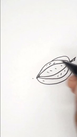 HOW TO DRAW STAR FRUIT - ARTISTIC STAR FRUIT