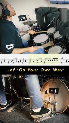 Go Your Own Way - Fleetwood Mac | Drum Cover w/Sheet Music | #drums #fleetwoodmac