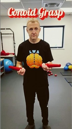 Cone Exercise | Occupational Therapy GRASP Pattern for Coordination #shorts