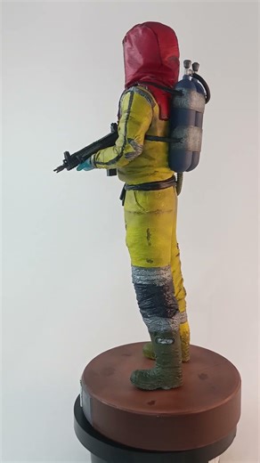 ☢️ Костюм химзащиты (Hazmat) из Rust: Собираемся в рейд! | Роспись 3D-модели с нуля