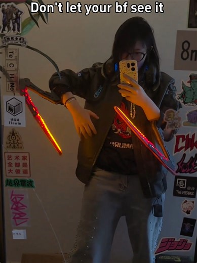 Don't let your bf see it #sword #3dprint #design #cyberpunk #handmade | 3D Printing