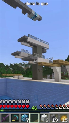 Avances piscina de clavados... #minecraft