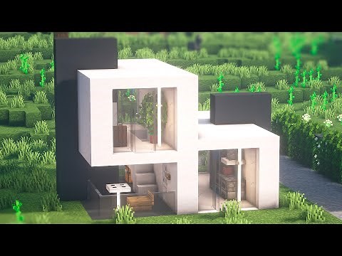 ⚒️ Minecraft Tutorial | PEQUENA Casa MODERNA 🏠