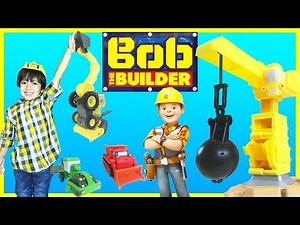 Bob the Builder RC Super Scoop Vehicle and Mash & Mold Construction Site with Playsand Toys for Kids