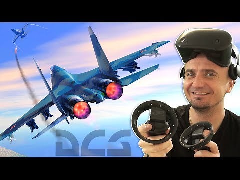 MOST REALISTIC VR COMBAT FLIGHT SIMULATOR | DCS World 2.5 on Samsung Odyssey Windows Mixed Reality