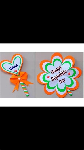 Republic Day card making easy / DIY Republic Day greeting card / Republic Day card ideas 2026