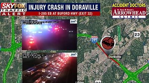 2 dead after wrong-way driver crash on I-285EB at Buford Highway