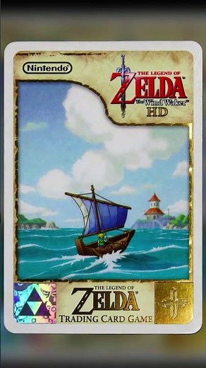 THE LEGEND OF ZELDA WIND WAKER HD ORIGINAL GAME CARD