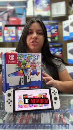🎮 Promoção imperdível de Nintendo Switch OLED na Vem e Vai Games!