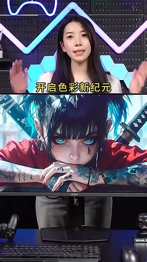 微星（MSI）流光X28 MAG 271QP QD-OLED X28 27英寸2K280Hz QD-OLED显示器 0.03ms(GTG) HDR400游戏