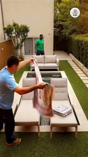 “From Wasteland to Luxury Pool Oasis 😱 Backyard Transformation #shorts”