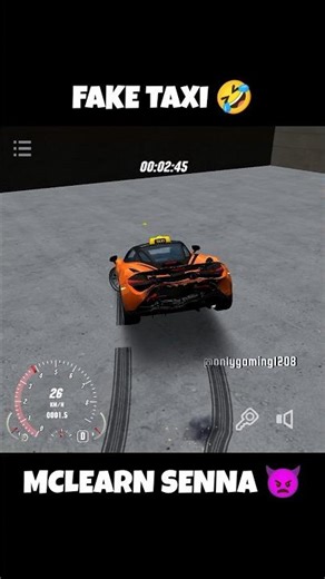 FAKE TAXI 🤣 | MCLAREN SENNA 👿 | CAR PARKING MULTIPLAYER
